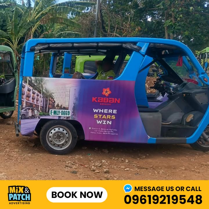 E-Trike Sticker Printing & Installation Services in Iloilo City