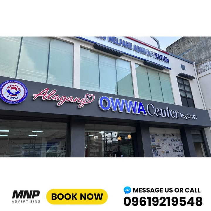 Professional 3D Acrylic Signage Solutions in Iloilo City | MNP Advertising