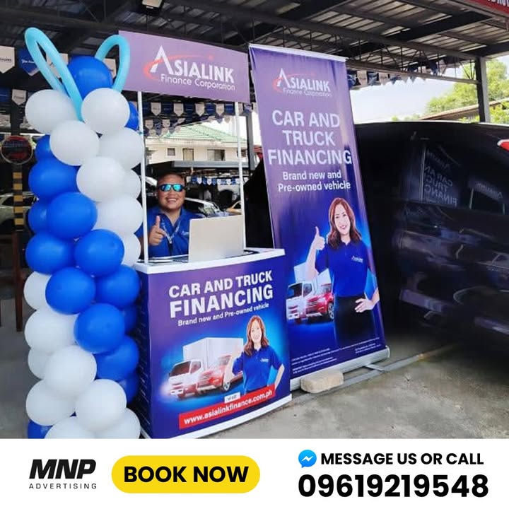 Professional Pull-Up Banners & Collapsible Booths in Iloilo City | MNP Advertising
