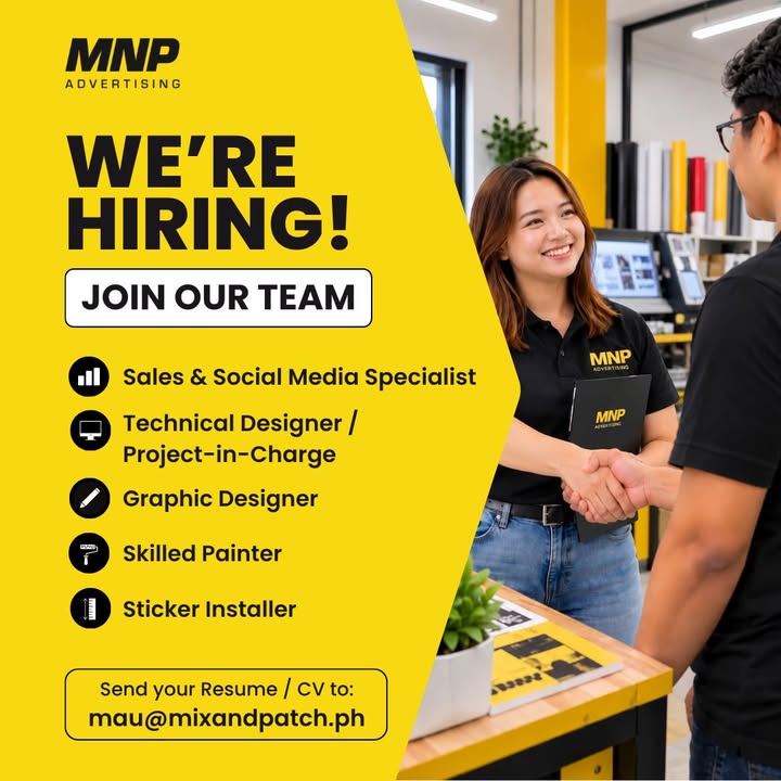 Join MNP Advertising: Career Opportunities in Iloilo's Premier Signage Company