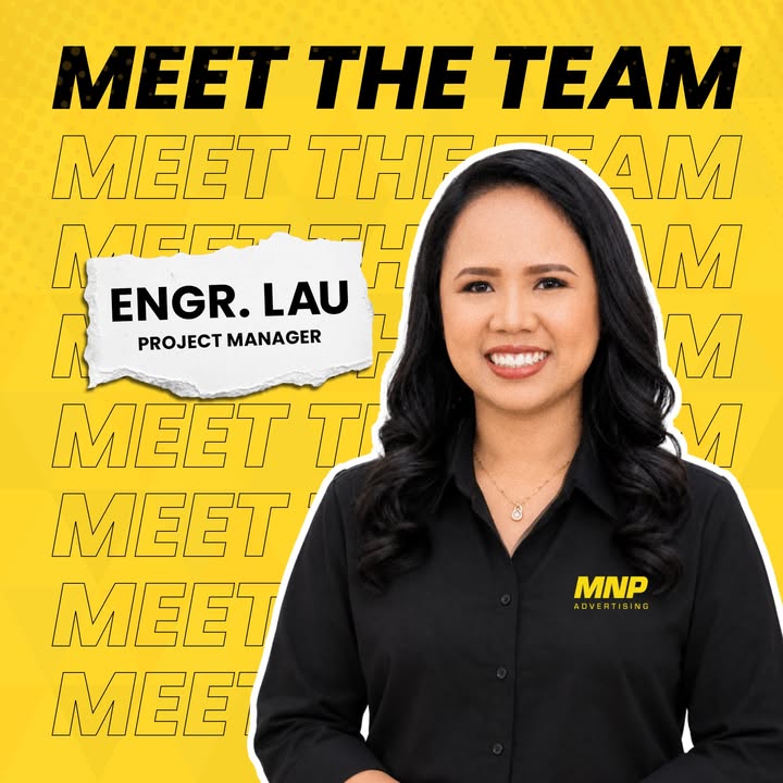 Meet the Team: Welcoming Engr. Laurice to MNP Advertising's Growing Signage Team