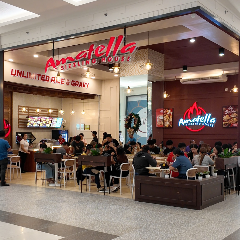 Amatella Sizzling House Signages