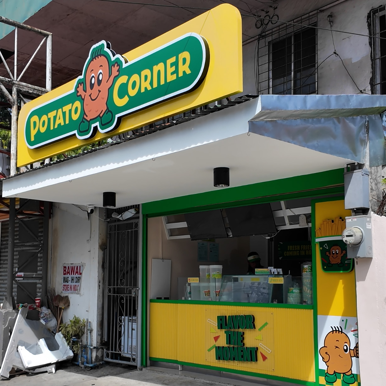 Potato Corner Signages