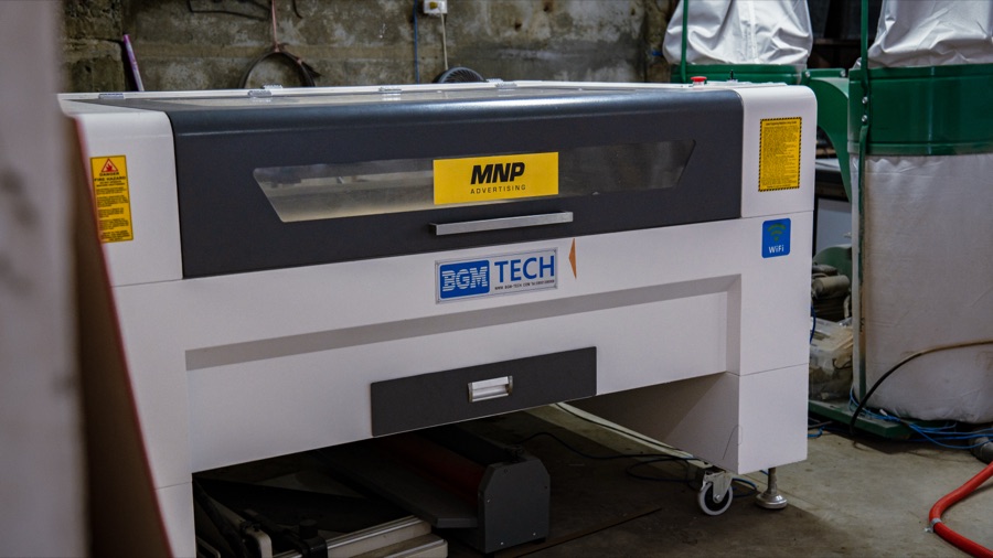 Metal fabrication — laser cutting